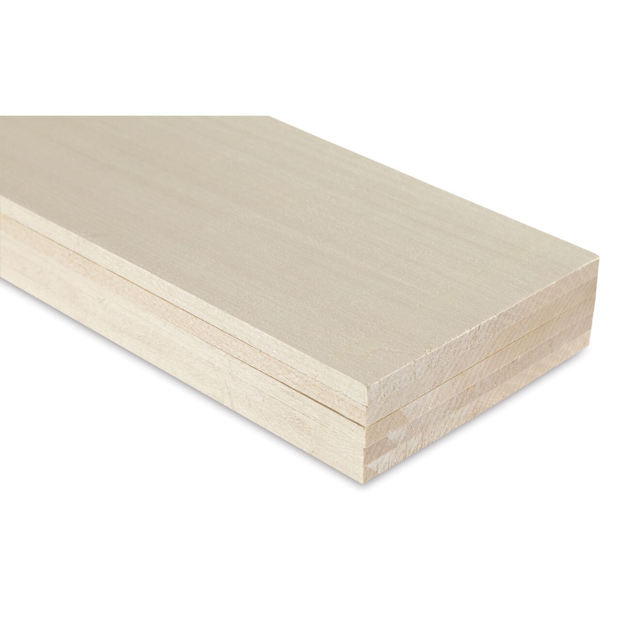 Midwest Products Genuine Basswood Sheet - 5 Sheets, 1/4" x 4" x 36"